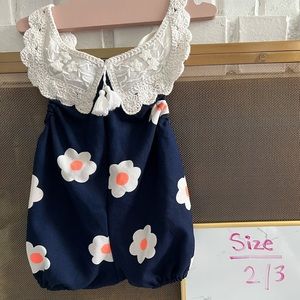Brass Razoo 2t bumble romper euc